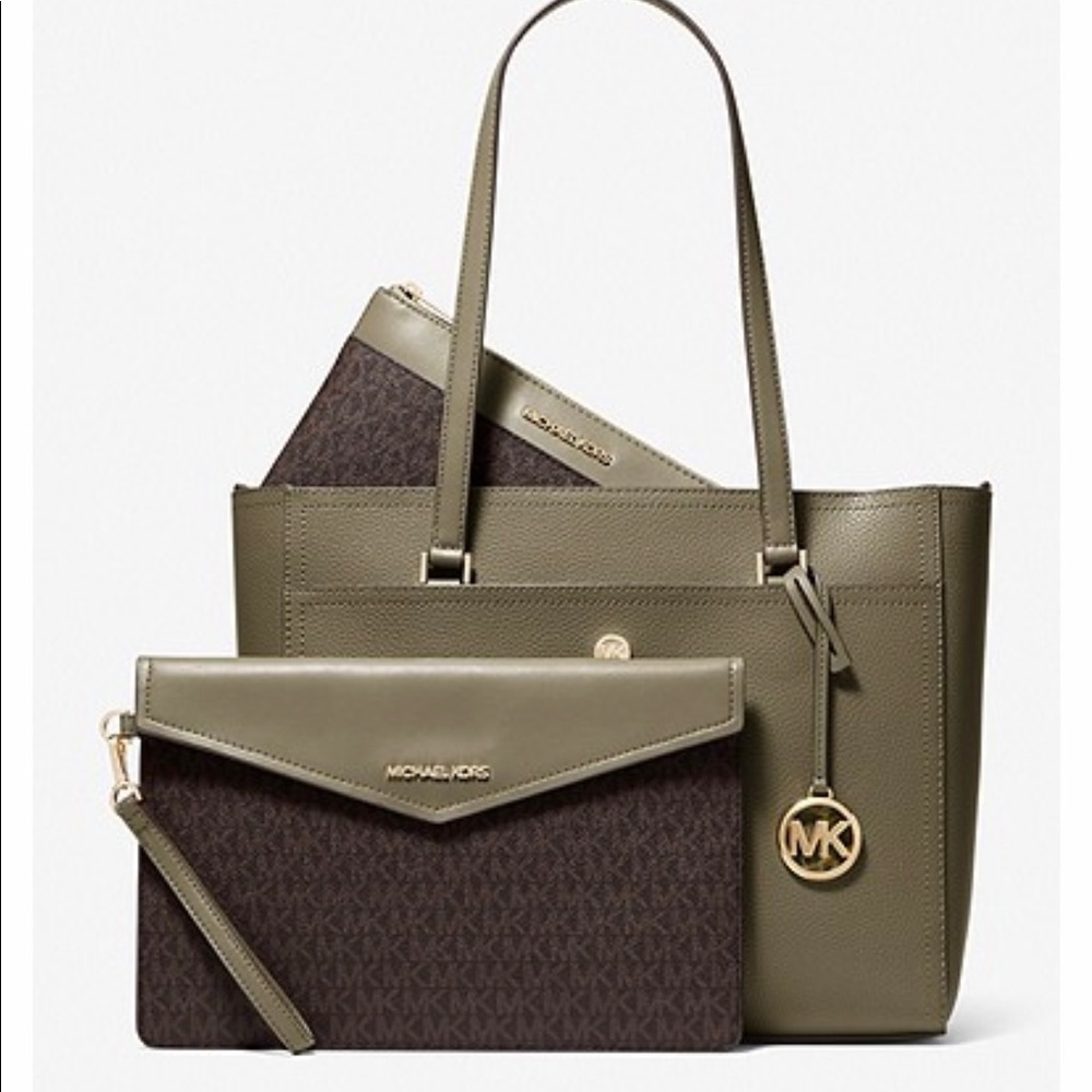 Michael Kors Maisie 3 in 1 leather tote bag